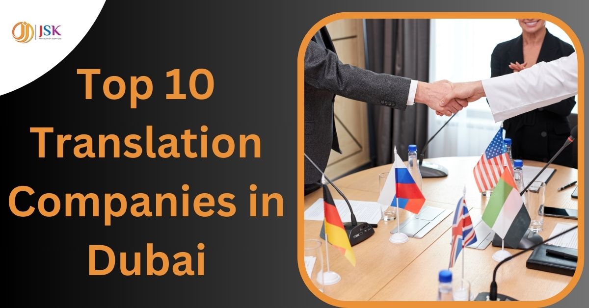 Top 10 Legal Translation Companies in Dubai